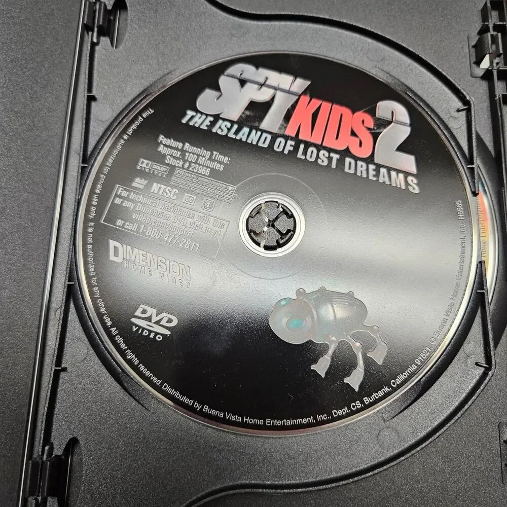 Spy Kids 1 & 2 DVD set. 2 movies SPY Kids & SPY kids 2 The island of lost dreams